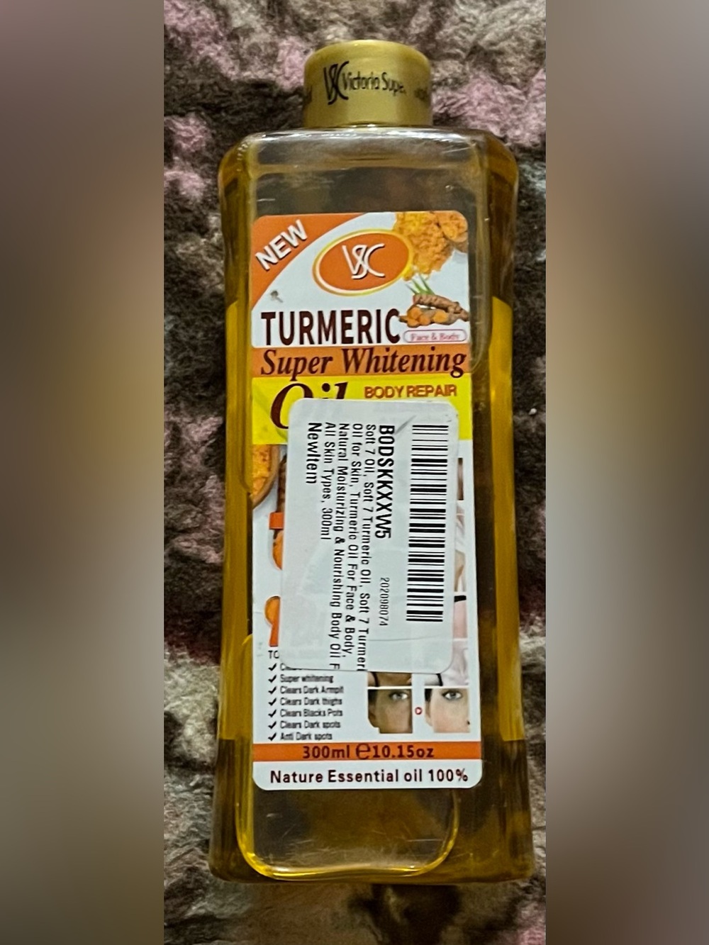 VSC Turmeric Super Whitening Body Repair Oil